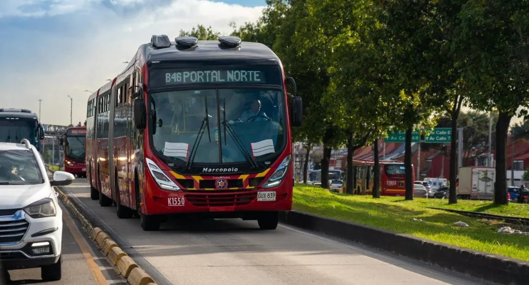 Cómo está el Portal Norte de Transmilenio, en Bogotá, hoy 7 de noviembre: rutas de alimentadores suspendidas y problemas en buses intermunicipales