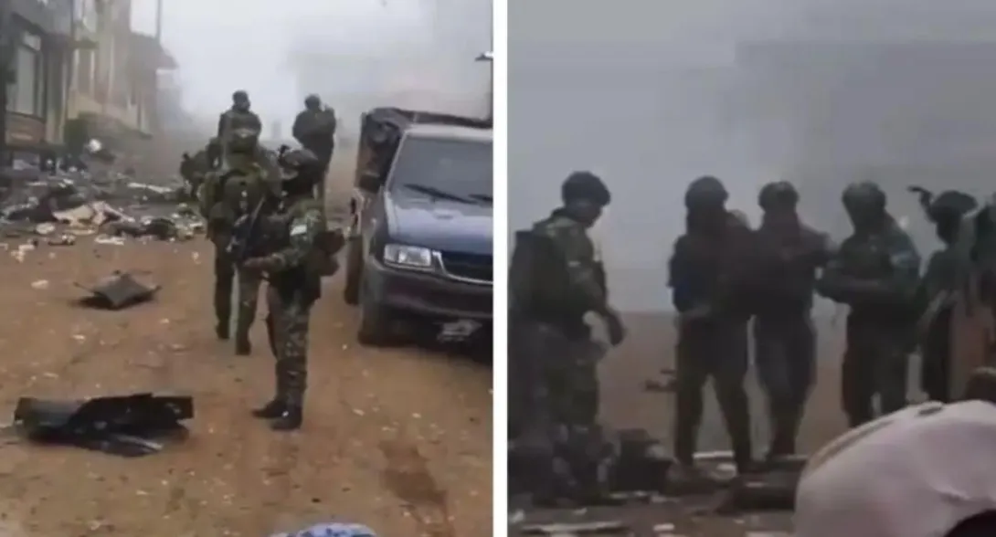 Reportan un atentado con moto bomba en El Plateado (Cauca) a horas del evento que llevaría a cabo en Gobierno. Dicen que hay varios soldados heridos.
