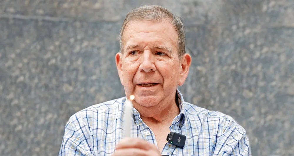 Edmundo González, líder de la oposición venezolana