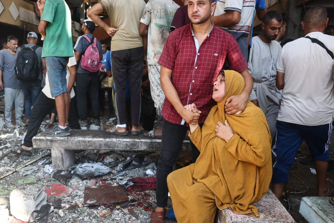 Ataque israelí en la Franja de Gaza