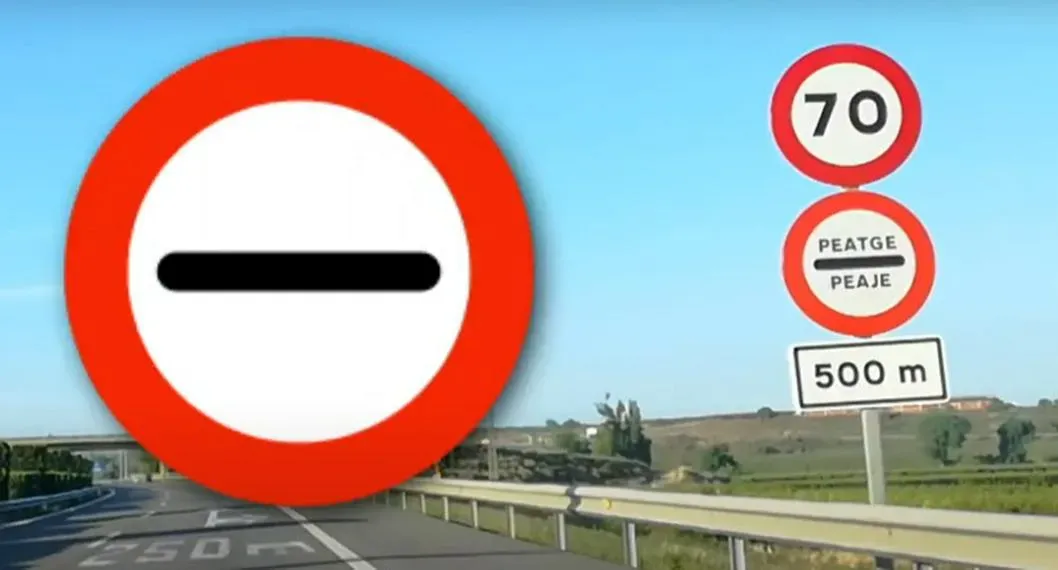 Conozca el significado de la señal de tránsito R200 que es una line negra horizontal y qué tiene que hacer en carretera cuando la ve.