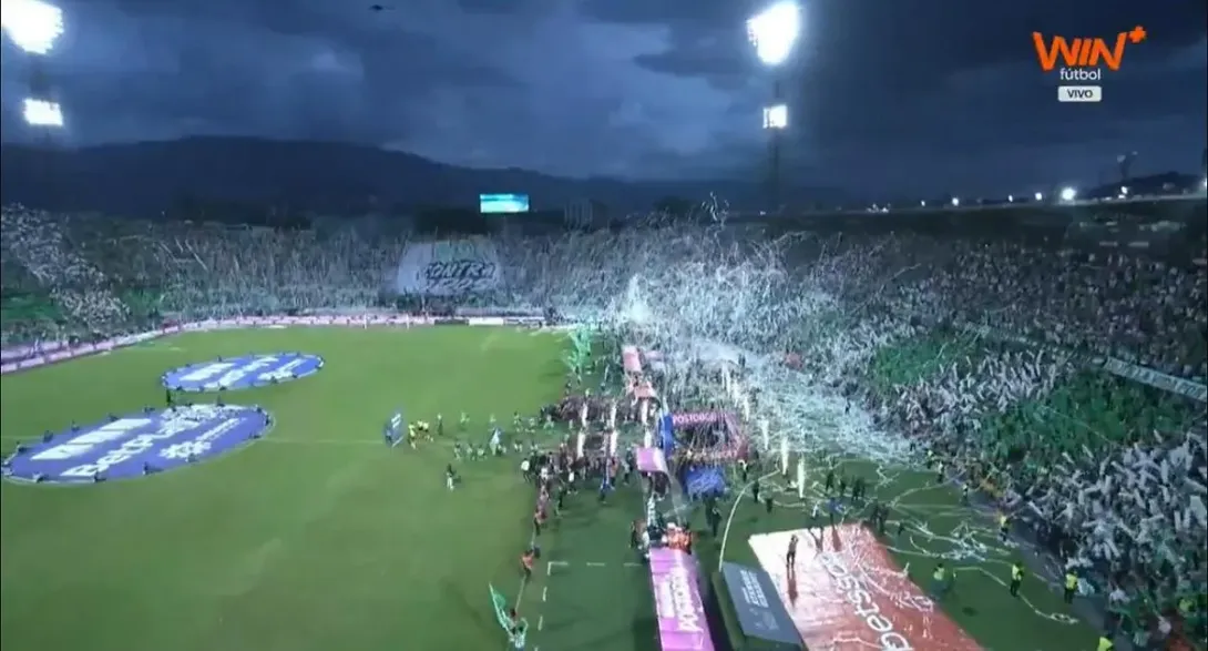 Cómo fue la salida de Nacional hoy en la final ante Tolima por Liga BetPlay: videos | Recibimiento de Nacional vs. Tolima en final de Liga BetPlay 2024 II