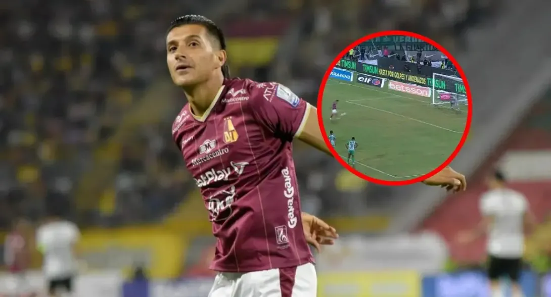 Penal errado por Yeison Guzmán con Tolima ante Nacional hoy: video y cómo fue | Cómo fue el penal que botó Yeison Guzmán ante Nacional