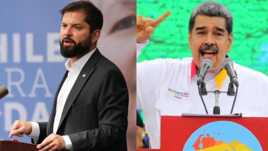 Nicolás Maduro ordenó la salida de la diplomacia chilena de Venezuela después de las elecciones del 28 de julio.