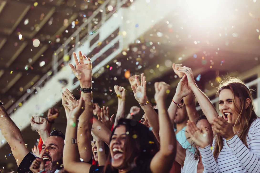 Los fans del deporte y de la música están dispuestos a gastar en sus respectivas pasiones.