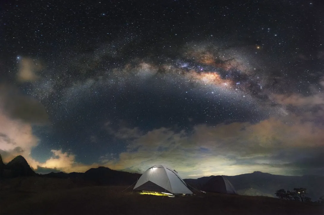 Camping para ver estrellas.