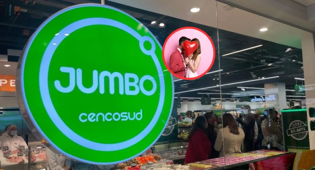 Jumbo lanzó románticos descuentos en Colombia con "72 horas de ahorro" por 3 días en pleno San Valentín y con ofertas para parejas. 