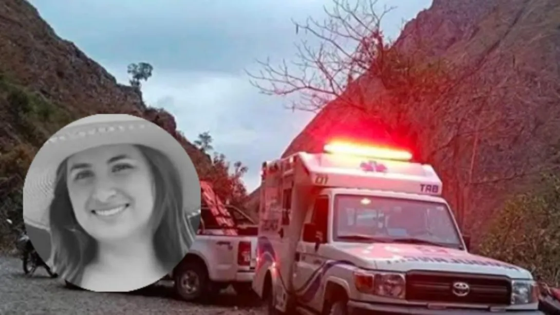 La profesional de la salud se desplazaba en una camioneta con su novio, quien sobrevivió.