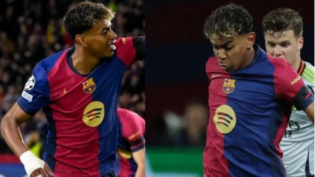El jugador es la estrella del club.
