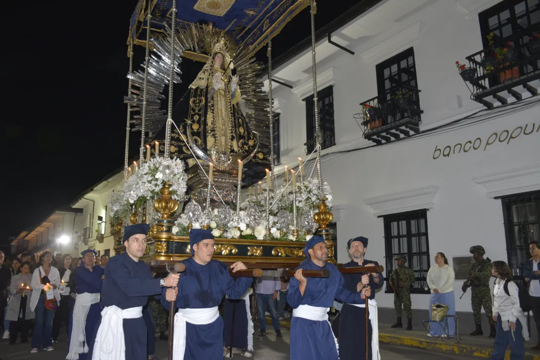 Popayán tiene una gran tradición religiosa en la celebración de la Semana Santa.