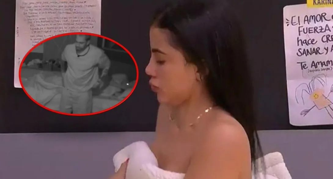 Karina y Altafulla video en La casa de los famosos bajo la cama: estuvieron sin ropa y se escucharon sonidos | Qué hicieron Altafulla y Karina 