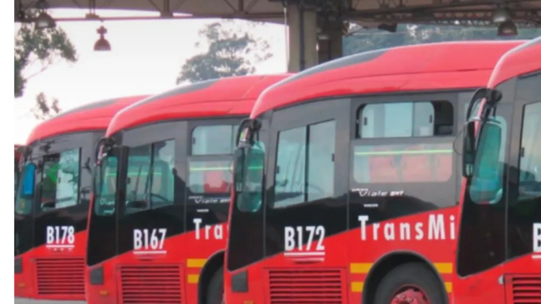 • Bogotá sumará 101 nuevos buses eléctricos al Sistema Integrado de Transporte Público.