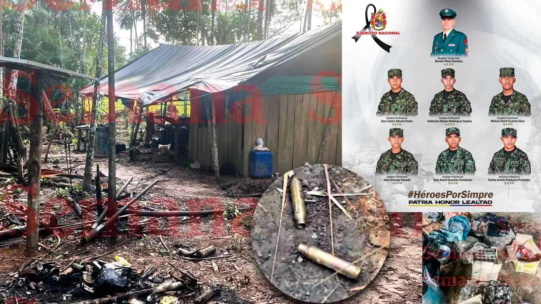 SEMANA revela como es el campamento de alias Miller, donde se ordenó el asesinato de siete militares.