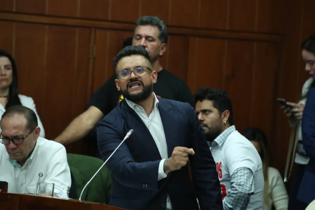 Inti Asprilla, senador de la Alianza Verde.
