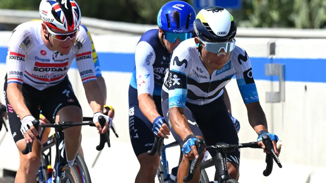 Nairo Quintana empezó a mover la etapa 11 desde el inicio de la subida a San Pellegrino