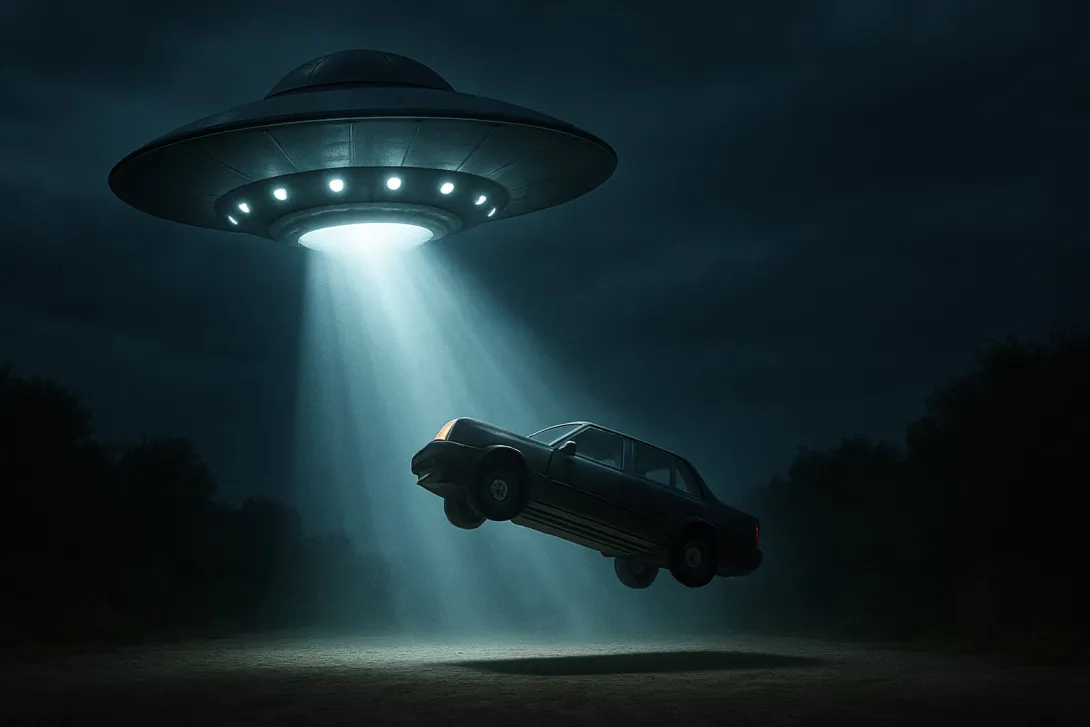 El seguro por abducción extraterrestre incluye la pérdida o robo del carro por alienígenas. Se vende en Estados Unidos.
