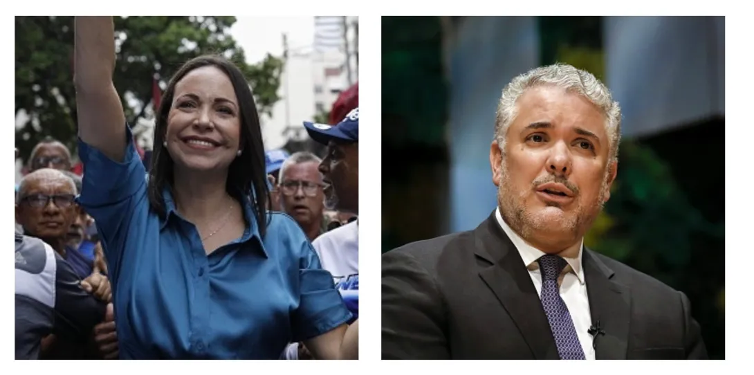 Gutiérrez advierte que citaron a funcionarios de la alcaldía tras marchas pro-Palestina este viernes en Medellín: “nadie va a esa encerrona” María Corina Machado e Iván Duque