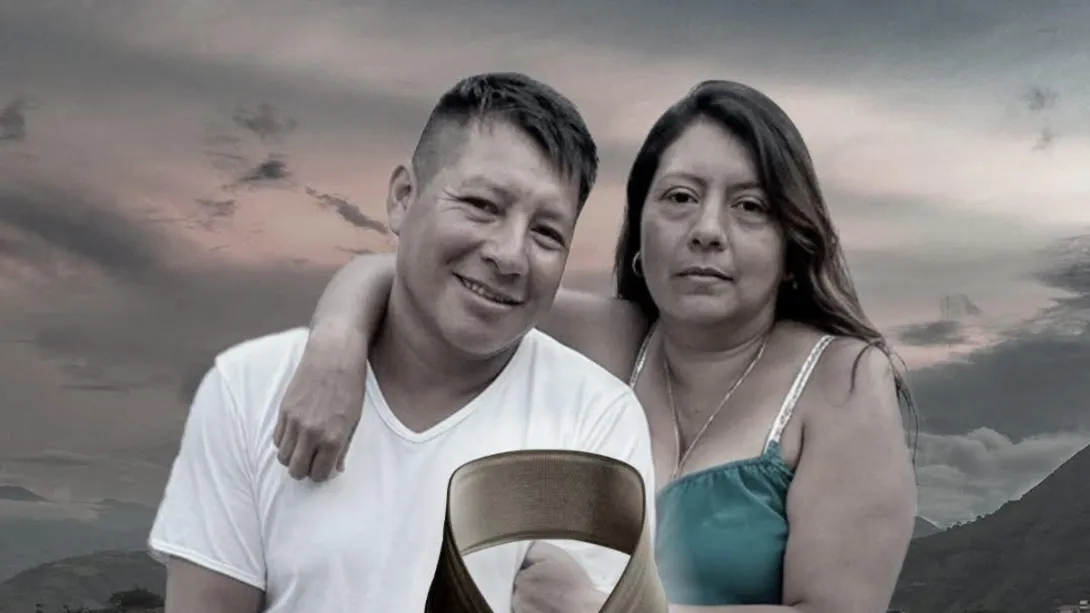 El alcalde Jhonathan Apraez y la gestora social Kathy Rodríguez dieron mensajes a la comunidad sobre los riesgos por las lluvias.